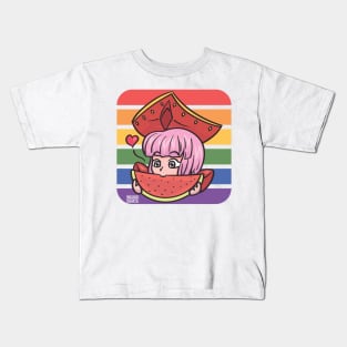 Pride Diana Silvernale Watermelon - Summer Gaming Kids T-Shirt